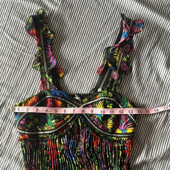 3.1 Phillip Lim floral colorful plisse dress - Picture 16 of 16